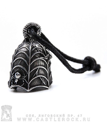 колокольчик-оберег пауки на паутине