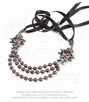 подвес alchemy gothic (алхимия готик) p704 the palatine pearls of the underworld
