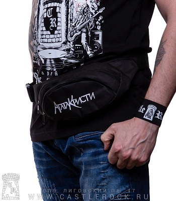 сумка на пояс с вышивкой агата кристи