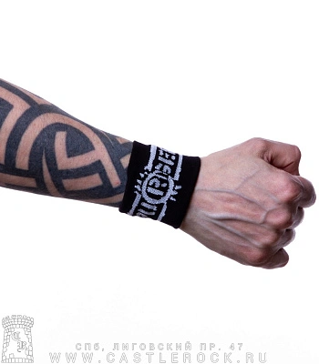 напульсник трикотажный purgen пурген (лого)