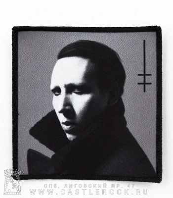 нашивка marilyn manson "heaven upside down"