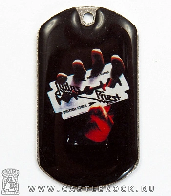 жетон цветной judas priest "british steel"