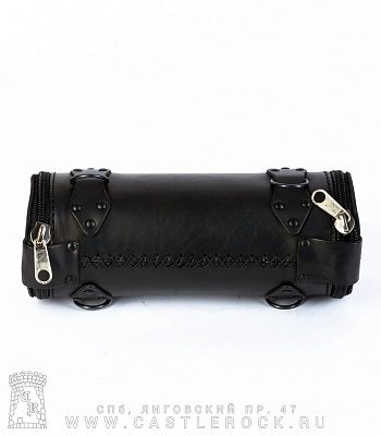 кофр для мотоцикла на молниях (черный, малый)