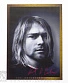 магнит прямоугольный 3d nirvana kurt cobain (ч/б, голограмма)