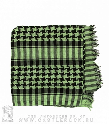 арафатка черно-зеленая (светлая)