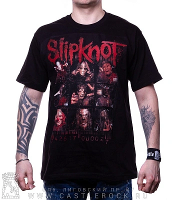 футболка slipknot "25th anniversary"