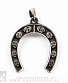подвес подкова с черепами