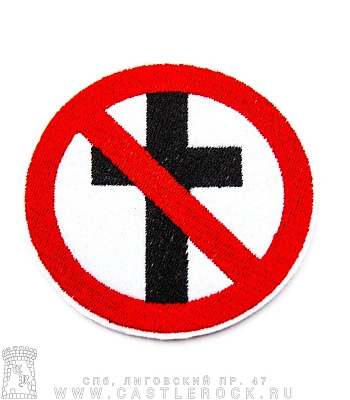 нашивка bad religion (лого, вышивка)