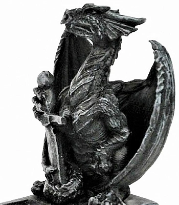 подставка под благовония дракон с мечом