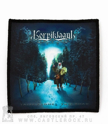 нашивка korpiklaani "tales along this road"