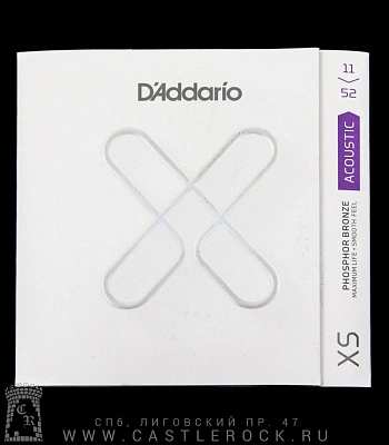струны d'addario бронзовые для акустической гитары xsapb1152