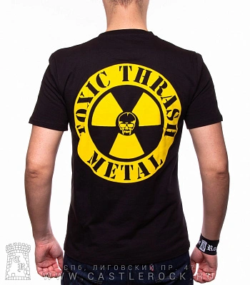 футболка toxic holocaust "toxic thrash metal"