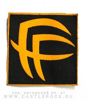 нашивка fear factory (лого)
