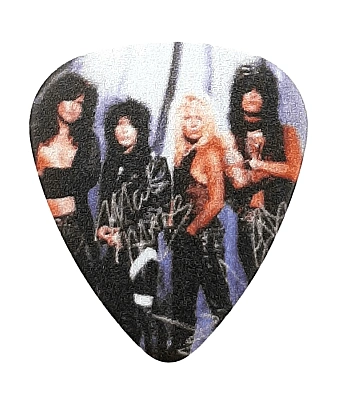 медиатор motley crue (группа, автографы)