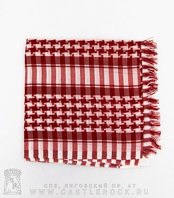 арафатка красно-белая