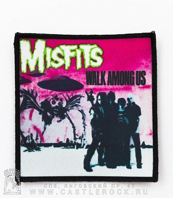 нашивка misfits "walk among us"