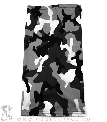 бафф камуфляж серый