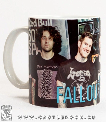 кружка fall out boy (группа)