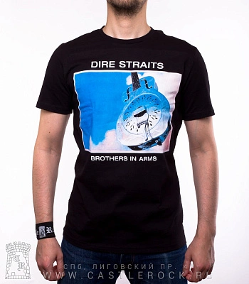 футболка dire straits "brothers in arms"