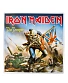 наклейка виниловая iron maiden "the trooper"