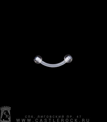 Микробанан Биофлекс с Акриловыми Шариками (прозрачный) 1,2 х 8 х 3/3