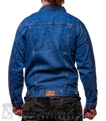 куртка джинсовая синяя w8343-5#