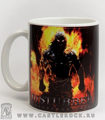 кружка disturbed "indestructible"
