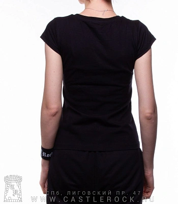 женская футболка nirvana kurt cobain (с микрофоном)