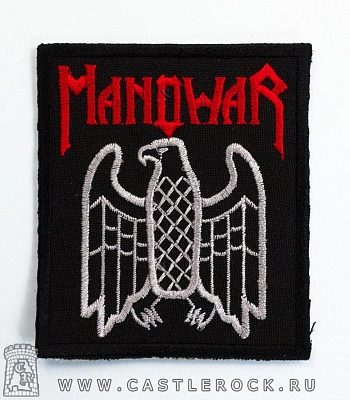 нашивка manowar (орел, вышивка)