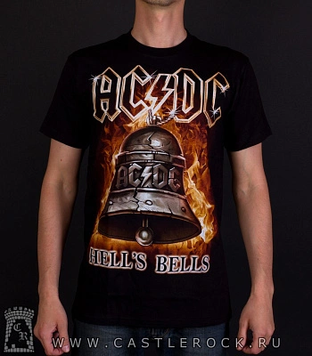 футболка ac/dc "hell's bells"