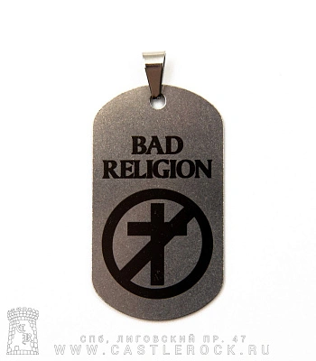 жетон с гравировкой bad religion