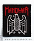 нашивка manowar (орел, вышивка)