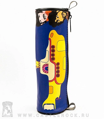 пенал beatles "yellow submarine" (синий)