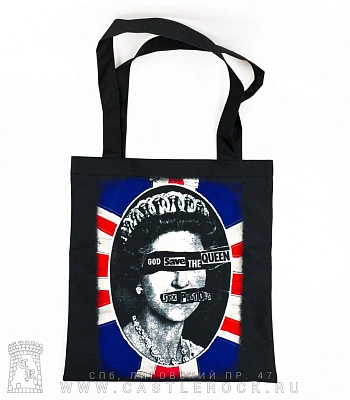 сумка шоппер sex pistols "god save the queen"