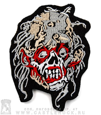 нашивка cannibal corpse "butchered at birth" (вышивка)