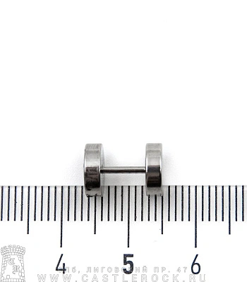 Обманка Плага Сталь с Гравировкой Шахматка 1,2 х 6 х 8/8