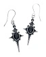 серьги alchemy gothic (алхимия готик) e431 sterne leben