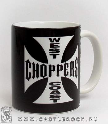 кружка choppers (ч/б)