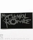 нашивка my chemical romance (лого серое)