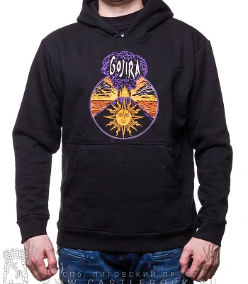 балахон gojira "magma" (вышивка)