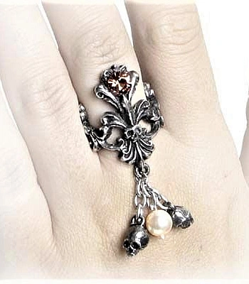 кольцо alchemy gothic (алхимия готик) r146 aurum mortis