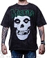 футболка гранж misfits (варенка, оверсайз, серая)