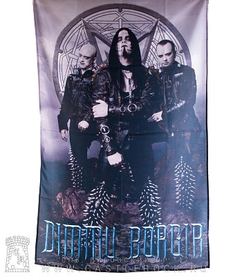 постер тканевый dimmu borgir (группа, лого)