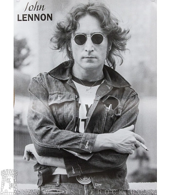 плакат beatles john lennon (с сигаретой)
