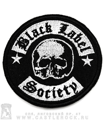 нашивка black label society "sdmf" (вышивка)