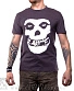 футболка misfits (лого, серая)