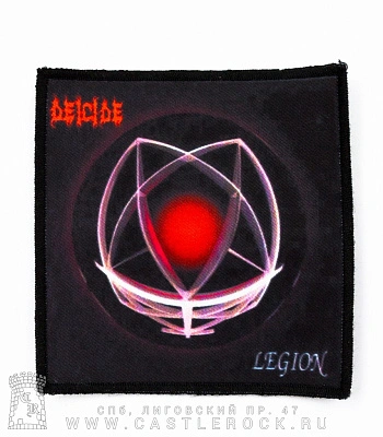нашивка deicide "legion"
