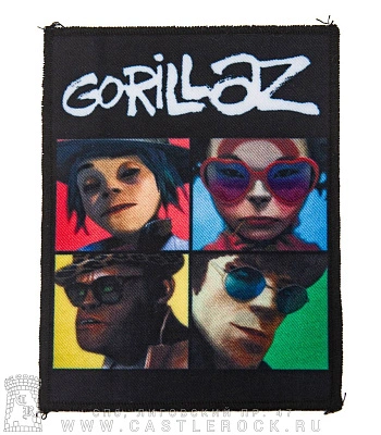 нашивка gorillaz "humanz"