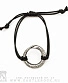 фенечка-шнурок уроборос (черная)
