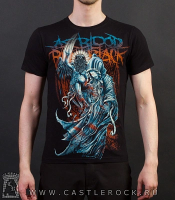 футболка as blood runs black